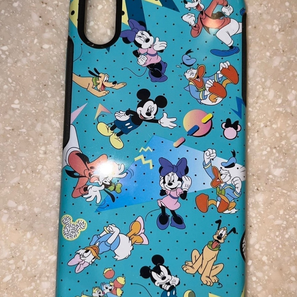Used OtterBox Symmetry Disney Mickey & Friends iPhone Case XR